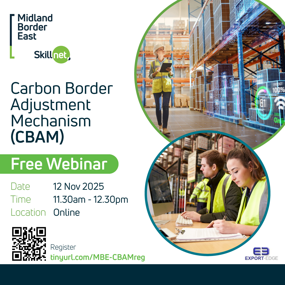 mbeskillnet's tweet photo. Free Webinar 12 Nov 11:30. Limited places https://t.co/eFg8C60h5H
Delivery by @ExportEdge funding available through @mbeskillnet  our CBAM course on Nov 27th 2025
Further courses may be available dependent on demand and trainer availability before the Jan 1st deadline. #CBAM https://t.co/qLkl1HTezs