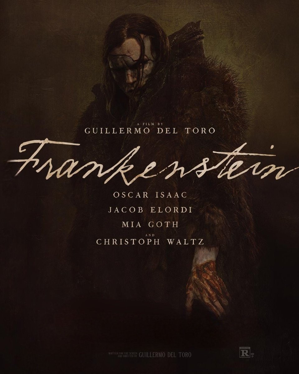 Ayer vimos Frankenstein de Guillermo del Toro (besito en la frente pa' él porque es el mejor) y menuda obra maestra ⭐
Una delicia audiovisual heavy heavy eh 🥵 
Recomendadísima 👍🏻

VIVA EL ARTE J*DER 😡🖤✨
