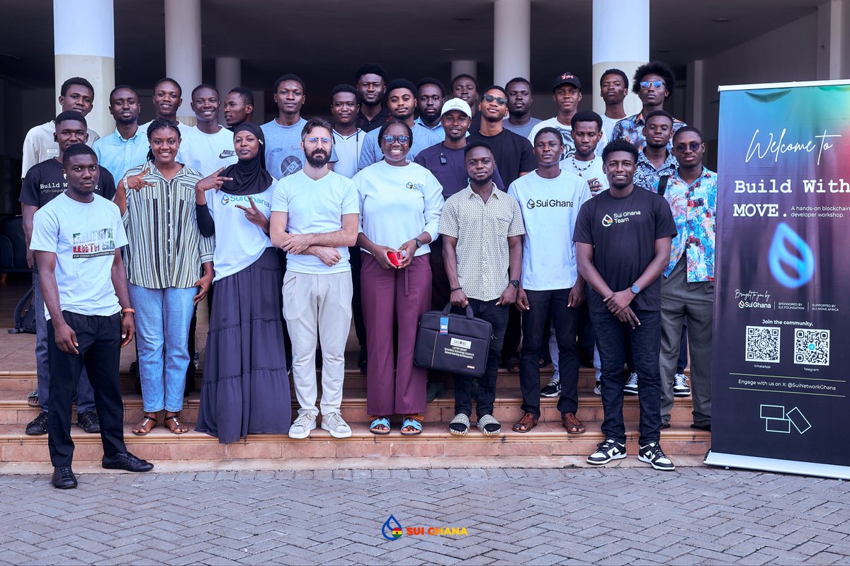 SuiNetworkGhana's tweet image. What a start 🙌🏾

Our One Week Move Bootcamp began with incredible energy as our participants got right into coding and learning from Mysten Labs engineers.

Big week ahead for Sui builders in Ghana, stay glued to your seat 😉🤍