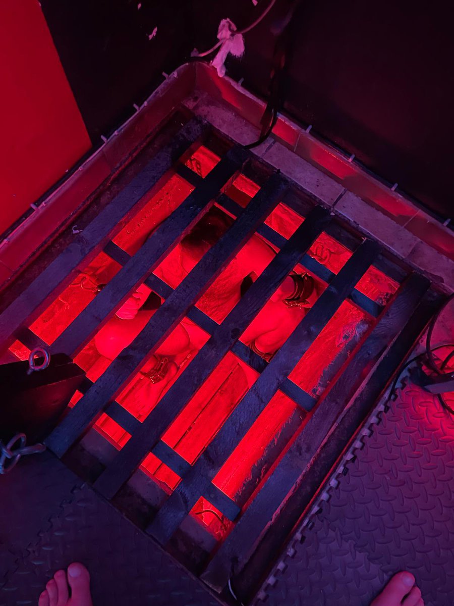 Storing the submissive bastard, waiting to be abused by my alpha buddies!