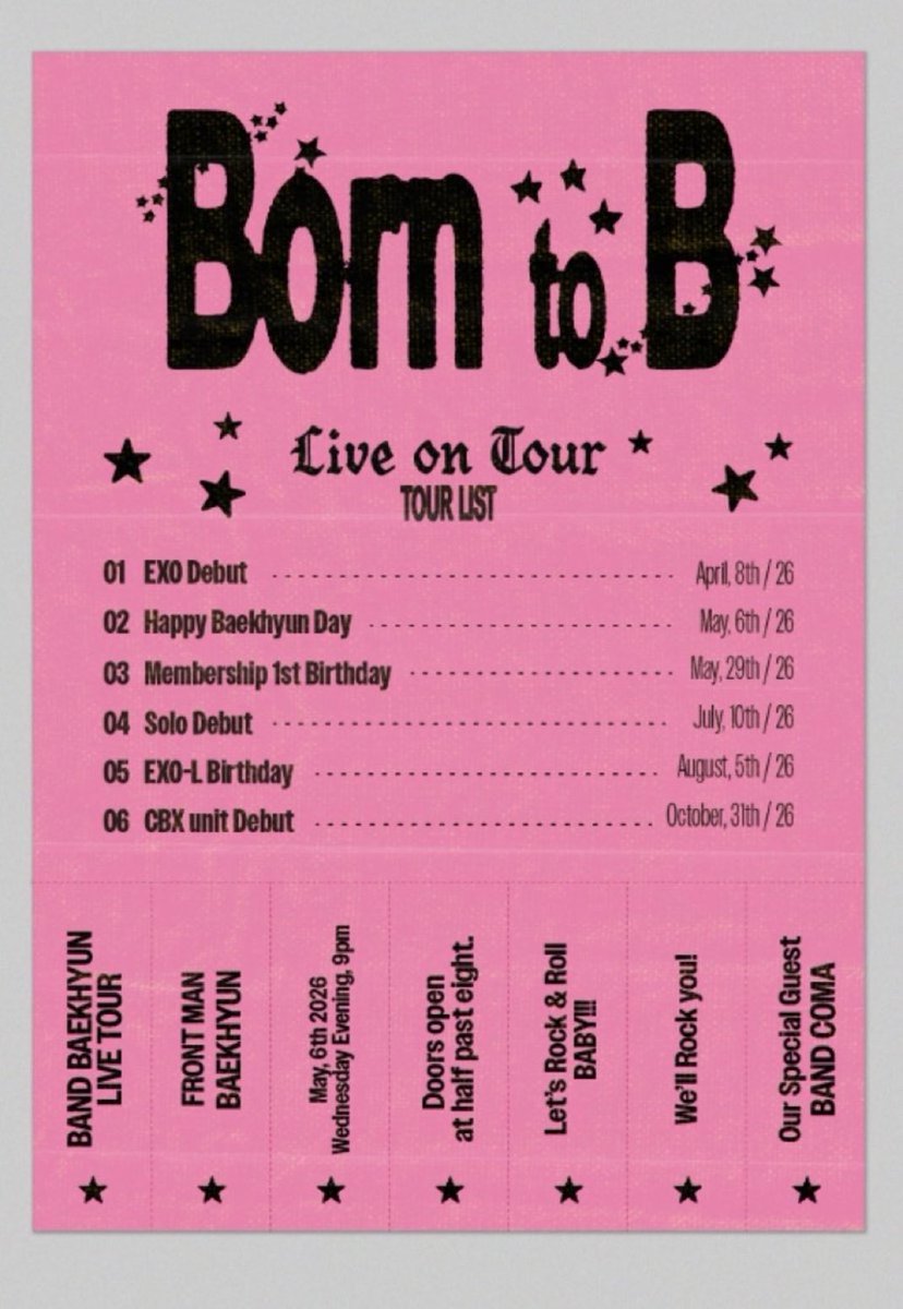 The list of important dates for #Baekhyun in his 2026 Season greetings 😭😭
3 dates are about EXO 💔