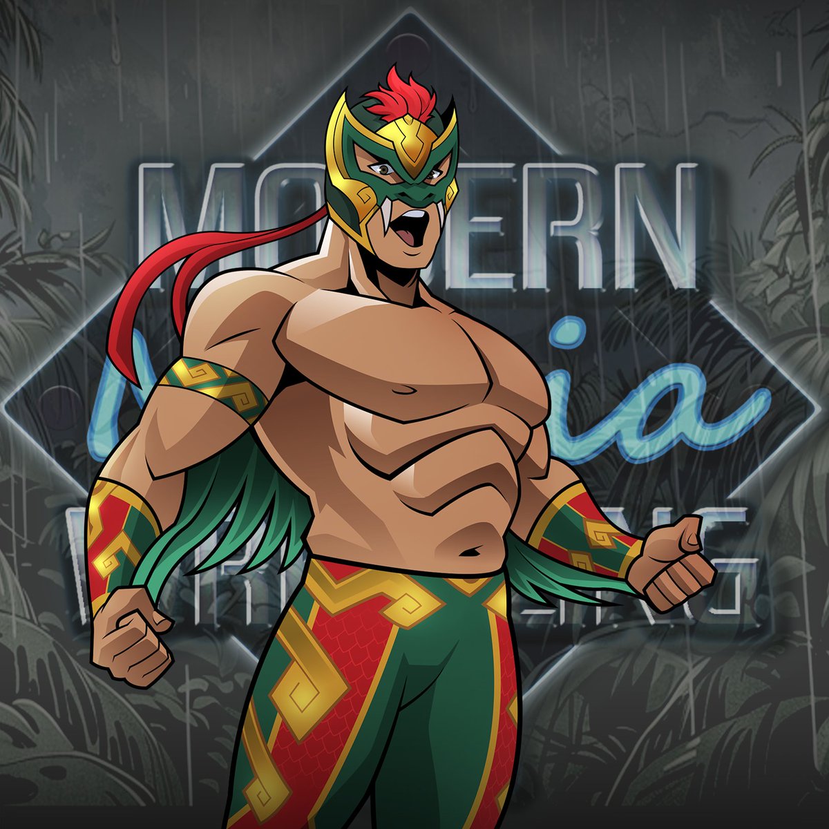 checkmatecreate's tweet image. 🗣️DEBUTING NEXT *MMW* UPDATE!

There may be no more majestic masked man in wrestling than QUETZAL! 

When he takes to the air, he elevates all of lucha libre!

...PLUS! 4 New Tag Teams and 4 New Feuds!

UPDATE DROPS LATER THIS WEEK!