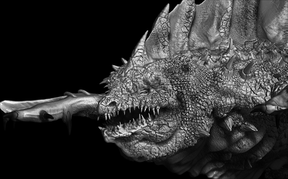 Ocean Monster 
#RobloxDev | #zbrush