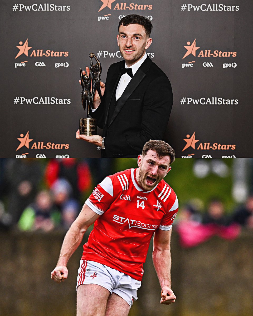 Score_Beo's tweet image. ”All I ever wanted to be was the best in Louth or the best in Ireland.”

 Sam Mulroy on The GAA Social in 2022. 

Three years later, he captained the Wee County to their first Leinster title in 68 years and became an All-Star👏🌟