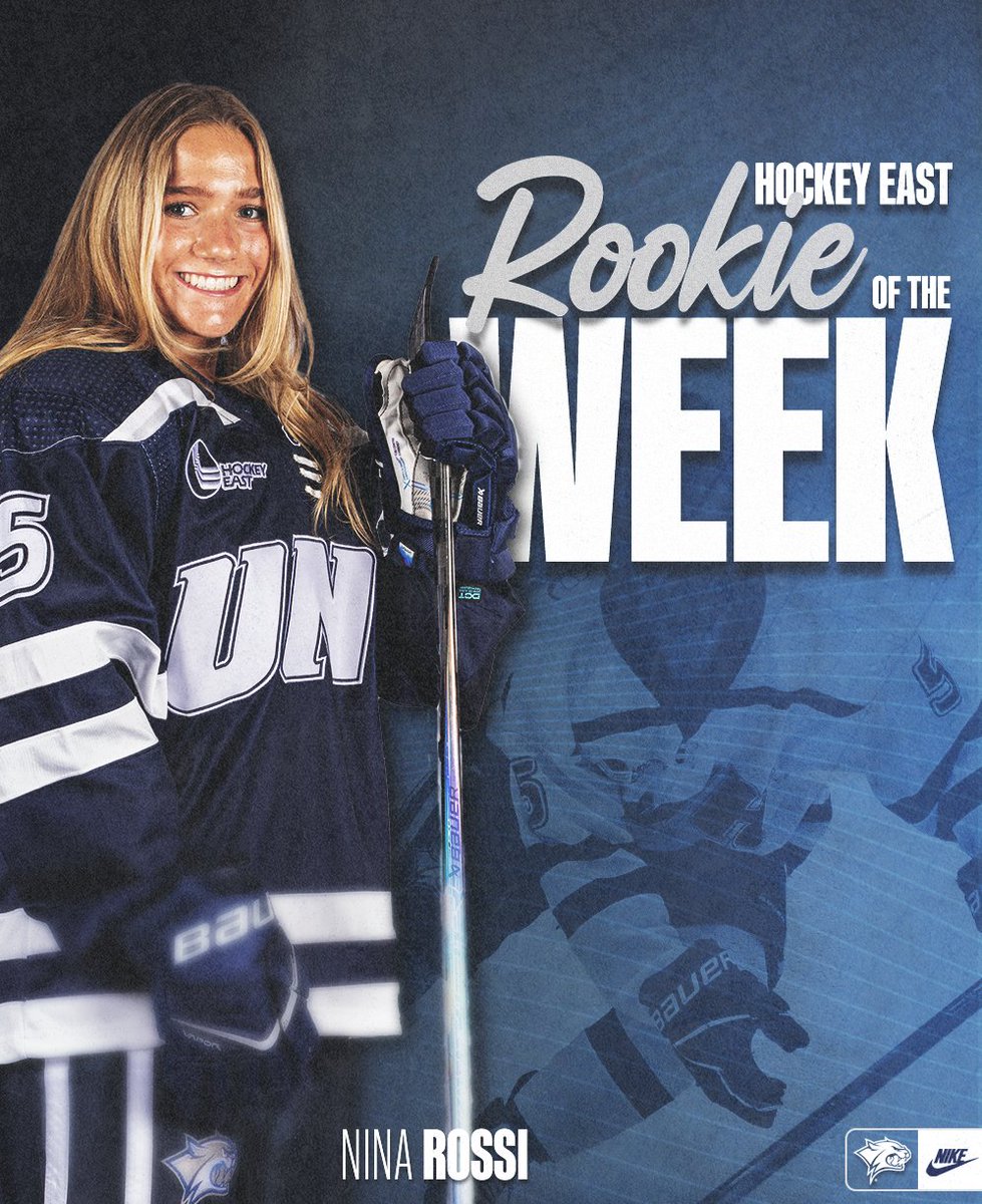 NINA NINA NINA NINA

Nina Rossi takes home <a href="/hockey_east/">Hockey East</a> Pro Ambitions Rookie of the Week!

#BeTheRoar