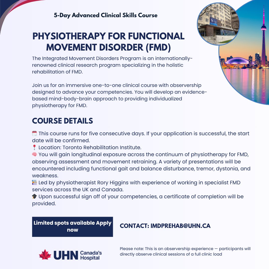 Integrated Movement Disorders Program (IMDP) tweet media