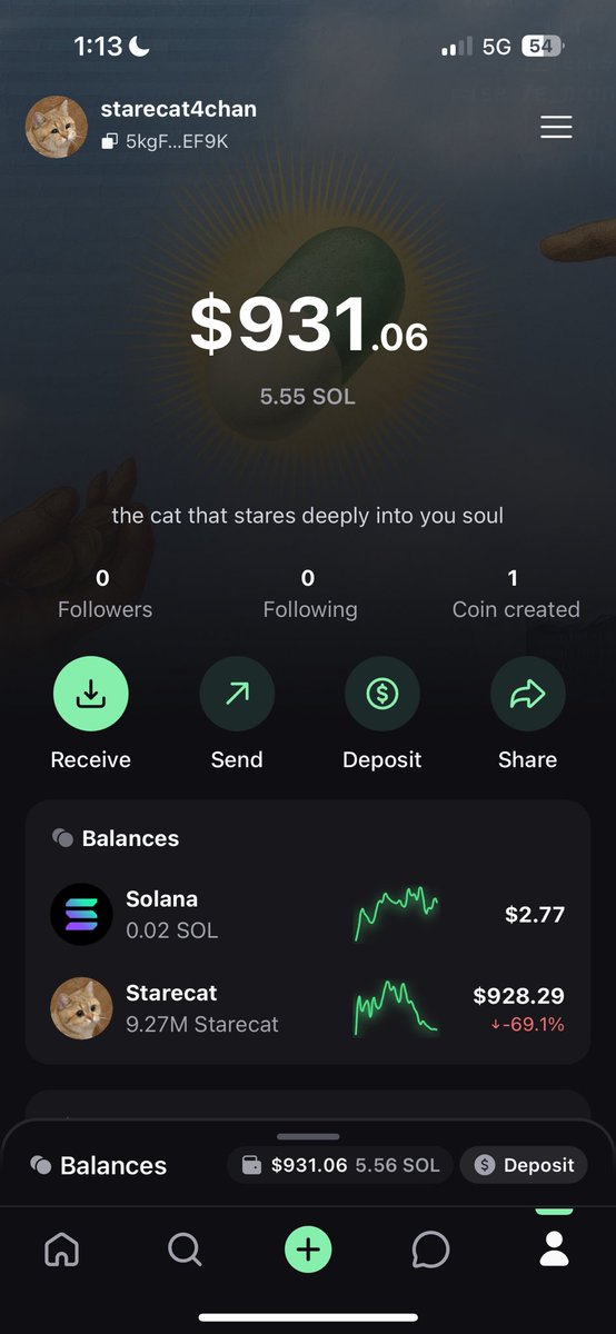 Our creator fees wallet is steadily climbing, now sitting on nearly 1% in buy backs. 

Much more coming soon.

The cat stays staring.