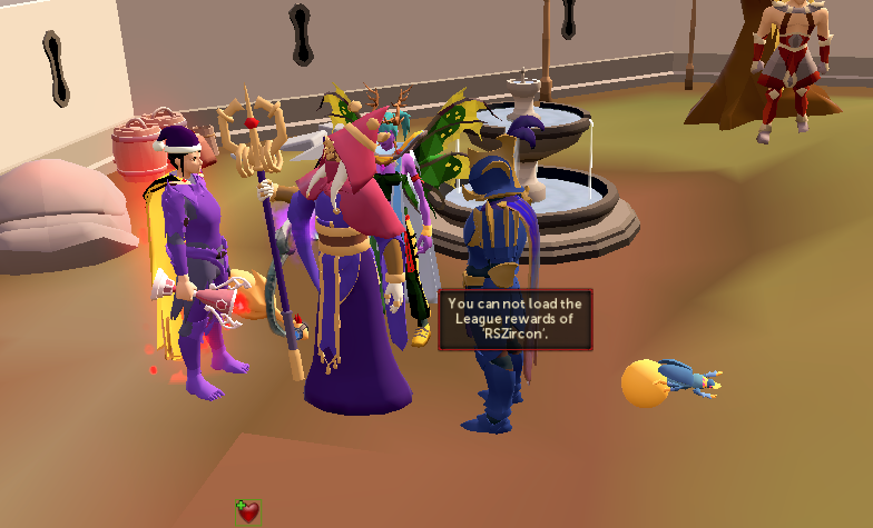 Sha_Mystical's tweet photo. I'm trying to spend my Catalyst League points which are around 17000, but some reason, it won't let me. Can someone please help me? 
#runescape #rs3 https://t.co/B64H2QLVKY