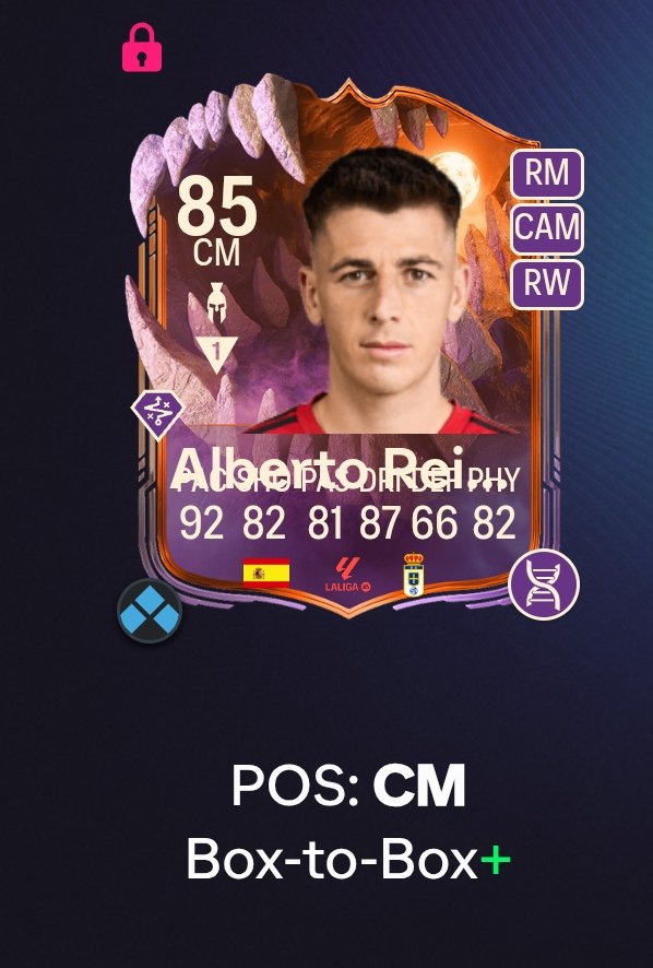 para mi el gran error de las evos es la gente que las usa en jugadores meta que inevitablemente van a sacar una carta de evento o en sbc.

ustedes nunca han entendido el objetivo de las evos y el porque nos gustan tantísimo a los que las usamos