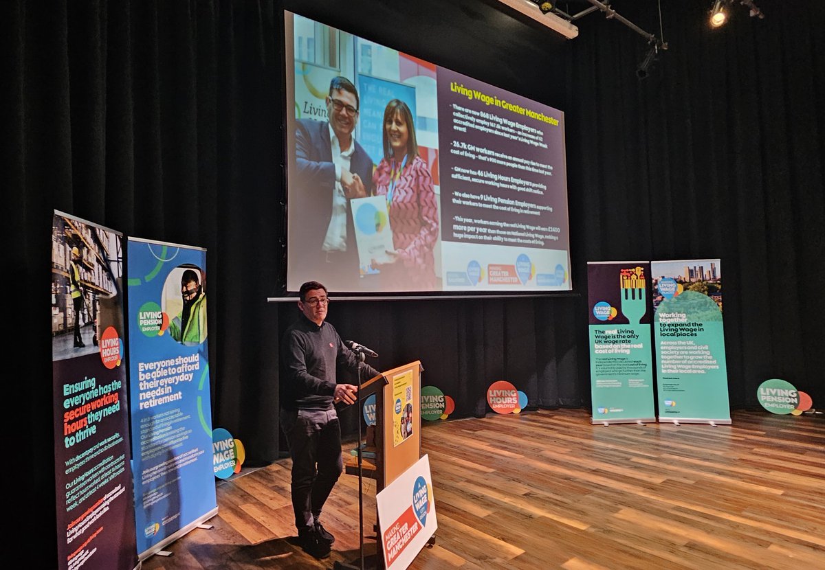 Greater Manchester Living Wage Campaign tweet media