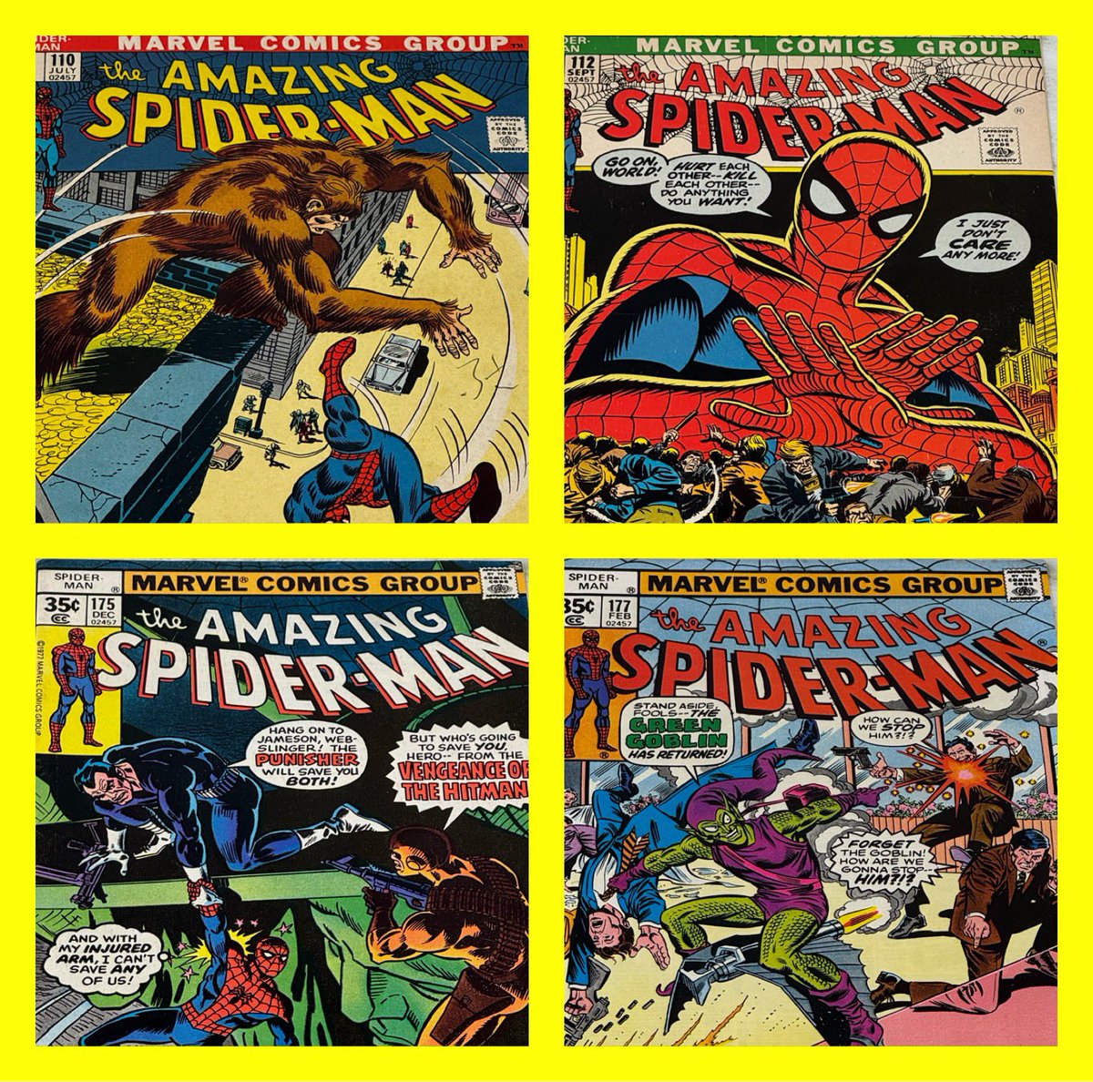Some Bronze Age Spideys up in store now! Find them here 

theunrealitystore.co.uk/collections/br…

#Spiderman #amazingspiderman #comics #backissues #1970s #unrealitystore