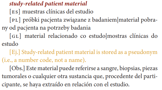agaragorn's tweet photo. «Glosario inglés-español-polaco-gallego comentado de terminología de documentos de consentimiento informado y breves recomendaciones traductológicas», de Carballo et al., en el último número de Panace@, la revista de @TREMEDICA 👉 https://t.co/JeGjCJoT8I https://t.co/T0TYrc9jW3