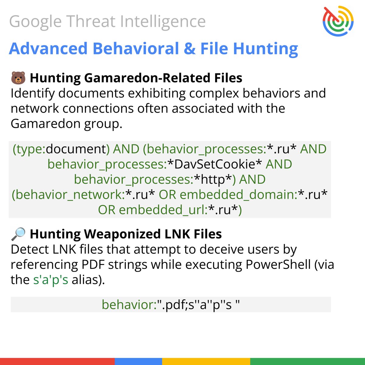 Google Cloud Security tweet media