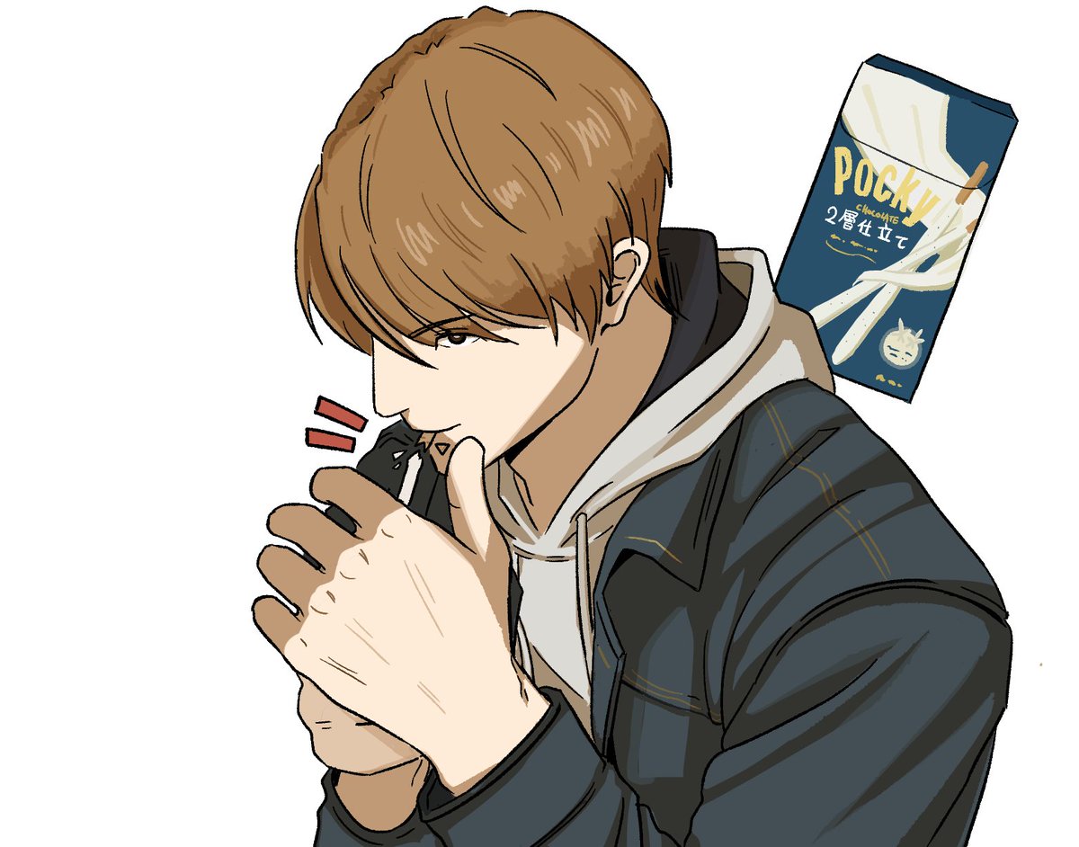 judgment3_plz's tweet image. 이거 담배 아니고 포키인데