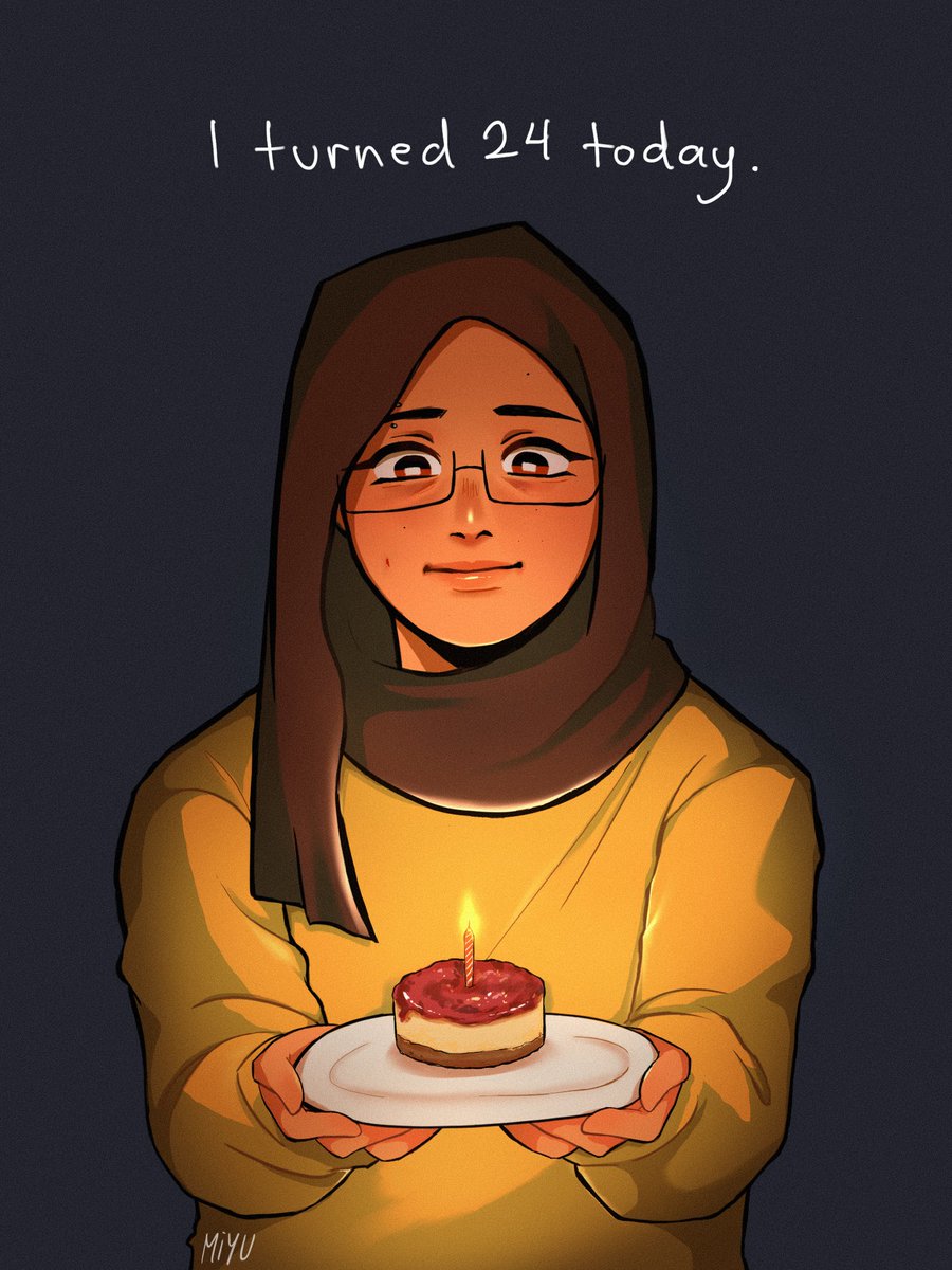 vimiyui's tweet image. made it to another year haha