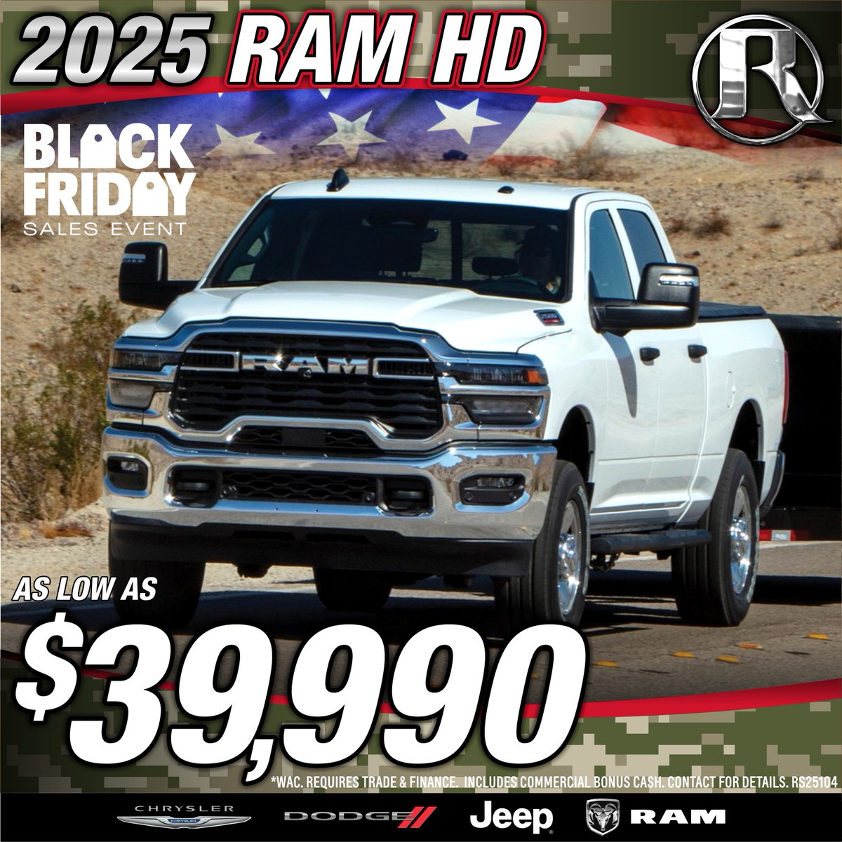 ReedJeep_StJoe's tweet image. 💪 Kick your Monday into gear with serious power and savings!
Drive home a 2025 RAM HD for as low as $39,990!
🚗 Stop by Reed Jeep Ram Hyundai of St. Joseph today and start your week strong.
#ReedJeepRamHyundai #RAMHD #MondayMotivation #TruckDeals #DriveReed