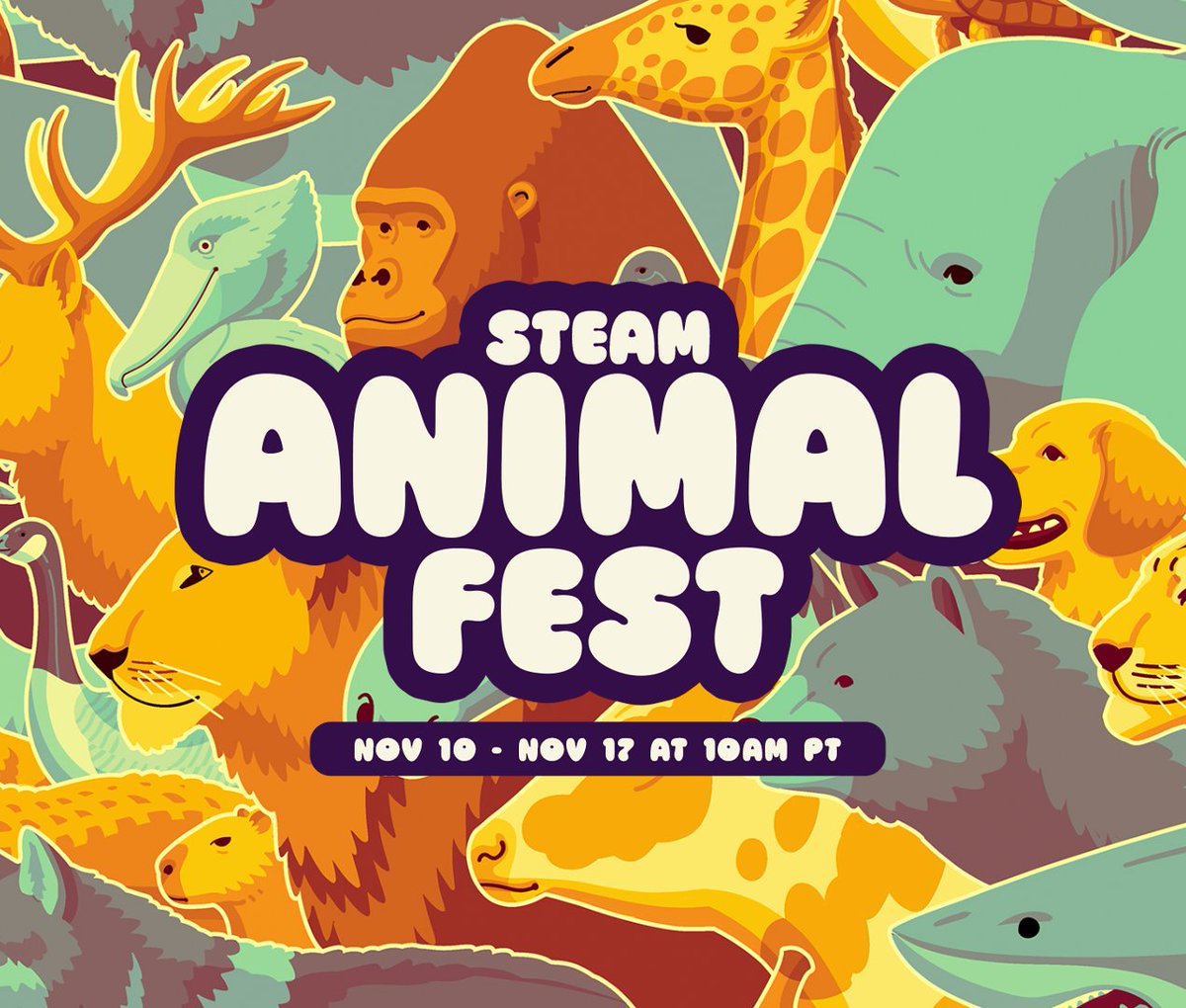 join_indie_io's tweet photo. Steam’s Animal Fest 2025 is packed with games that’ll surprise you—and we’re so happy to be a part of it!

The event runs from November 10 at 10 AM PST to November 17 at 10 AM PST, so get ready to discover your next unexpected favorite.

#SteamAnimalFest #indieio #IndieGames #CozyGaming #Indie #IndieDev