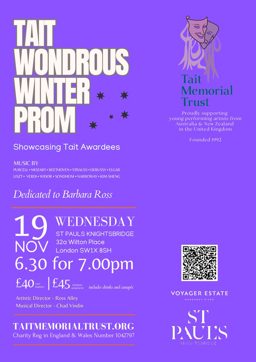 TaitTrust's tweet photo. Tait Wondrous Winter Prom — Wednesday 19 November 2025 - https://t.co/8SdVuYn42J https://t.co/pomdzQE9Wf