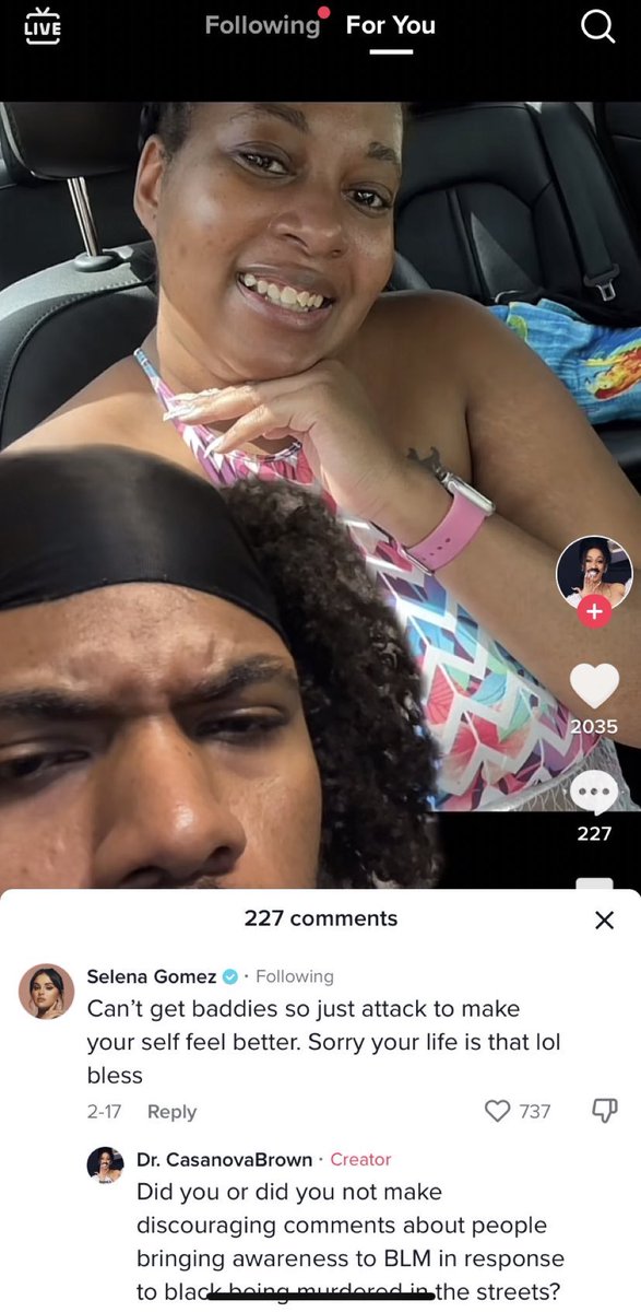 she ate him tf UP but the fact she didn’t get he’s gay is so 😭😭😭