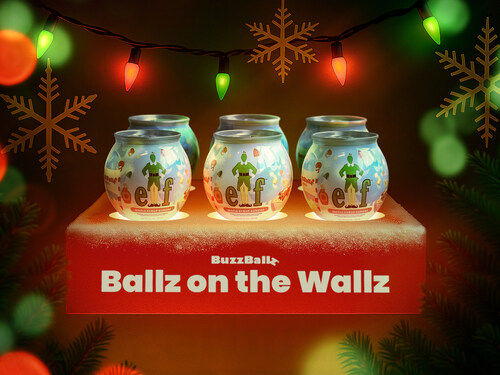 mybeerbuzz's tweet image. BuzzBallz Decks the Walls with Ballz in Limited-Edition Holiday Décor Drop mybeerbuzz.com/buzzballz-deck… @BUZZBALLZ #buzzballz