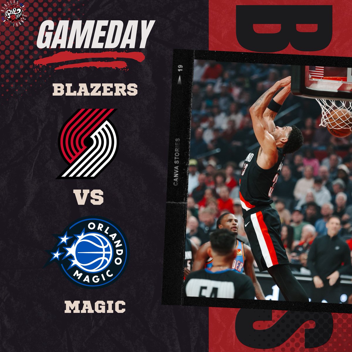 Blazers France tweet media