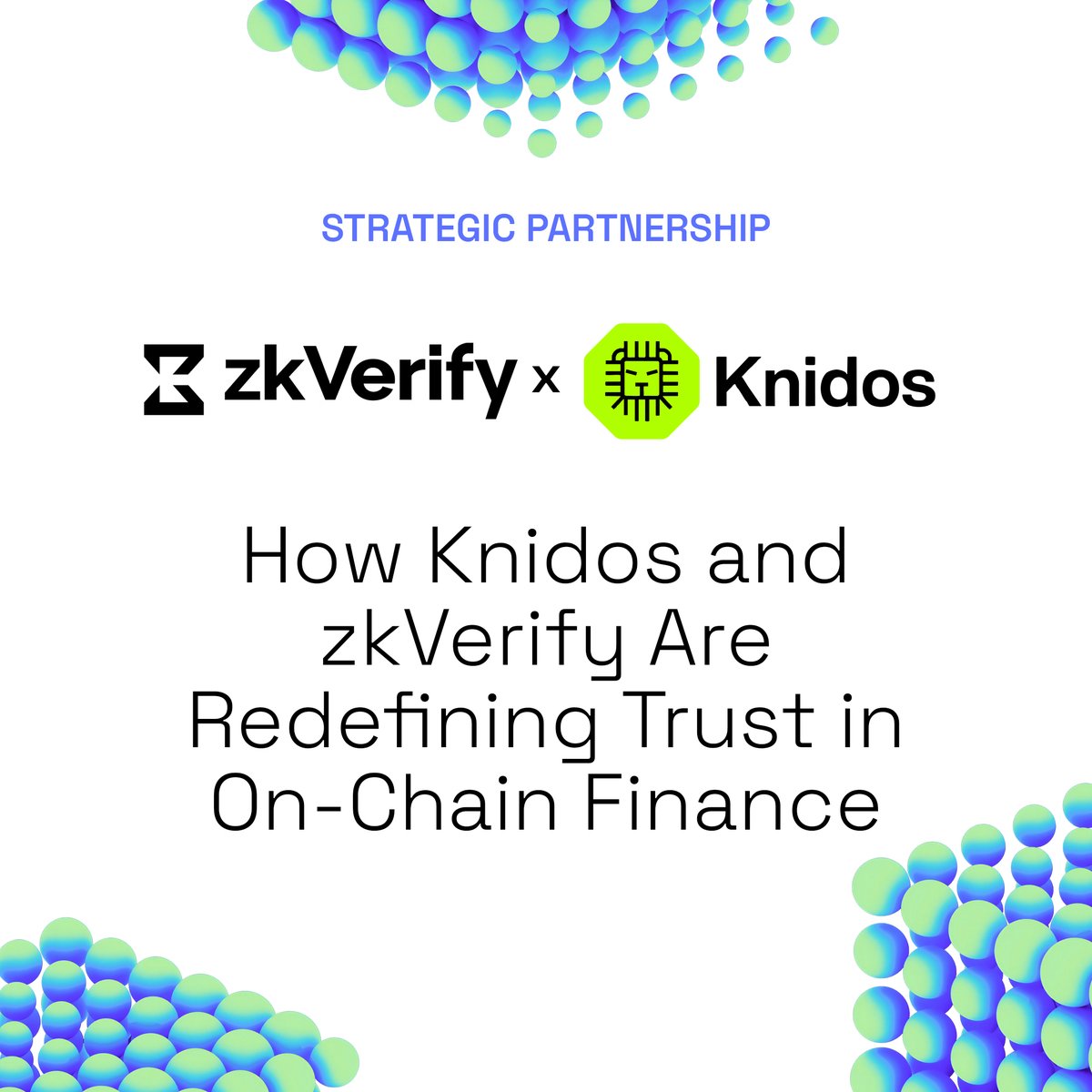ZKVProtocol's tweet image. AI is changing finance, but there’s still one unsolved question:

𝗛𝗼𝘄 𝗰𝗮𝗻 𝘆𝗼𝘂 𝘁𝗿𝘂𝘀𝘁 𝗔𝗜-𝗱𝗿𝗶𝘃𝗲𝗻 𝘁𝗿𝗮𝗱𝗶𝗻𝗴 𝘄𝗶𝘁𝗵𝗼𝘂𝘁 𝗿𝗲𝘃𝗲𝗮𝗹𝗶𝗻𝗴 𝘁𝗵𝗲 𝘀𝘁𝗿𝗮𝘁𝗲𝗴𝘆 𝗯𝗲𝗵𝗶𝗻𝗱 𝗶𝘁?

Enter @KnidosLabs, the first on-chain AI fund manager using zk trade…
