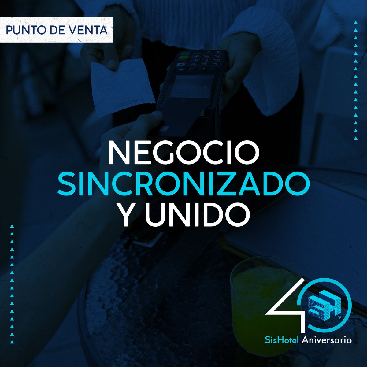 SisHotel's tweet image. Con nuestro módulo de Punto de Venta + ERP tienes reportes en tiempo real de ventas, costos y rotación de productos.

SisHotel 40 años al servicio de la hotelería.

#SisHotel #SisHotel40 #OperaciónBajoControl #ERP
#PuntodeVenta #industriahotelera #softwareparahoteles #software