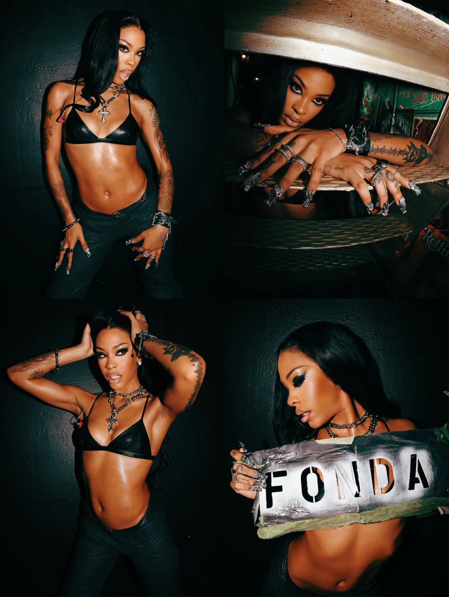 Rico Nasty in new photos 🖤