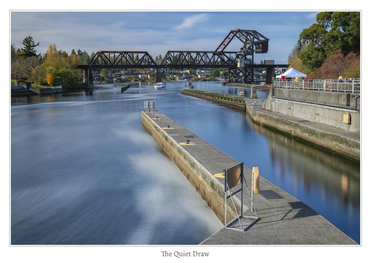 LouisRuth2024's tweet photo. The Quiet Draw
A tranquil waterscape featuring a long-exposure shot, elegantly capturing the silky motion of water as it flows beneath the historic Ballard Bridge

©️ All Rights Reserved Louis Ruth Photography
#waterscapes #ballardlocks #louisruthphotography #drawbridge #photo https://t.co/cHxoeSegs9