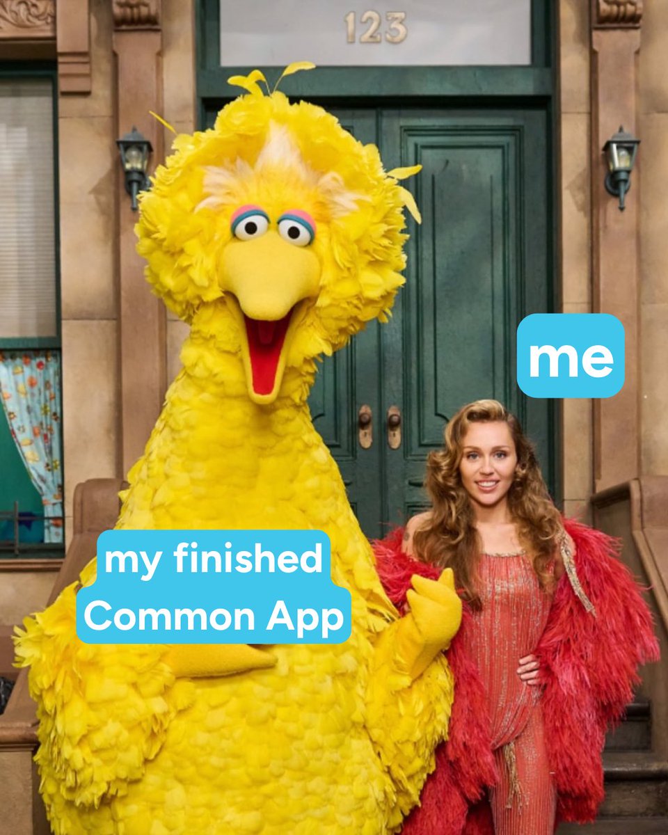 Common App tweet media