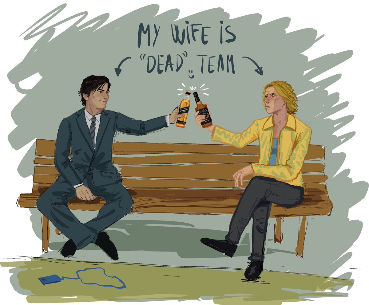 bewiart's tweet image. I loved the first episodes of Pluribus so much, and I couldn’t help but notice some paralels with Severance 
#Pluribus #severance