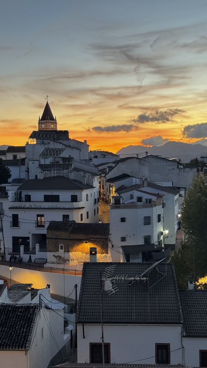 Sunset in Arriate, Ronda Spain 🇪🇸