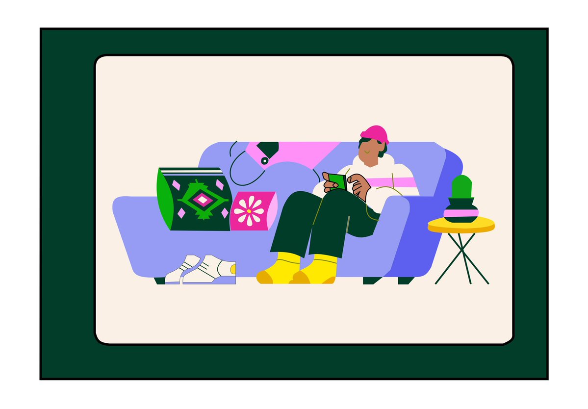 WantedUi's tweet image. Week 4, Lessons 12 &amp;amp; 13 @devanddesignhq 🔥
@LindaJo0812 had us turn sketches to full illustrations + jitter motion that actually tells a story
Spent way more hours than planned perfecting mine 😂 but totally worth it 
#Illustration #DevAndDesignHQ