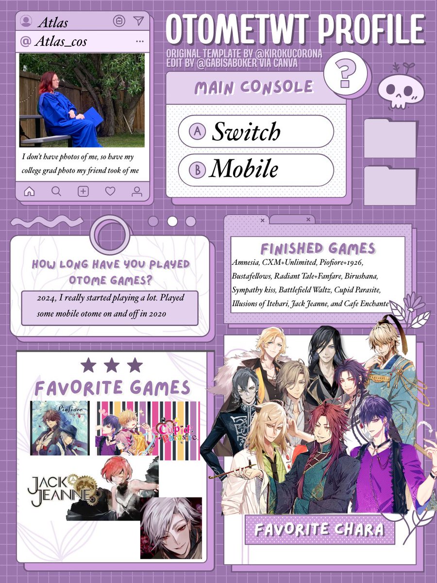 Atlas_cos's tweet image. It’s been a long while, I decided to do an intro finally.

#otometwtintro #otometwt