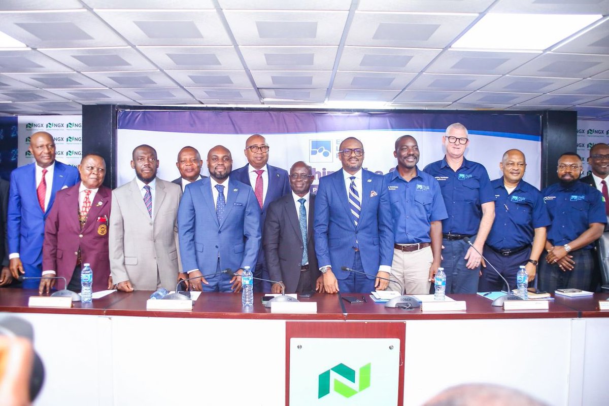 ngxgrp's tweet photo. Moments from the “Facts Behind the Offer” presentation by @ellahlakesplc for the launch of its ₦235 billion equity raise showcasing investor engagement, and the Exchange’s role in facilitating capital formation.

#ellahlakesatngx #publicoffer #ngx https://t.co/GqNyAopbND