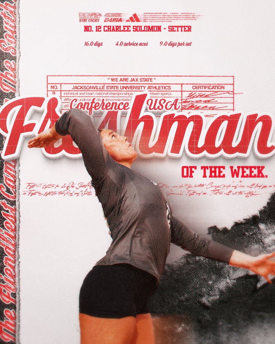 Jacksonville State Volleyball tweet media