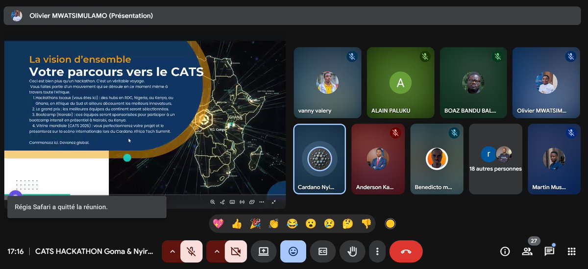What a great kickoff! 🚀
Our Hackathon launch session just concluded, and the energy was incredible, +30 Hackers joined.
Big thanks to all participants, now it’s time to build something impactful! 💡🔥