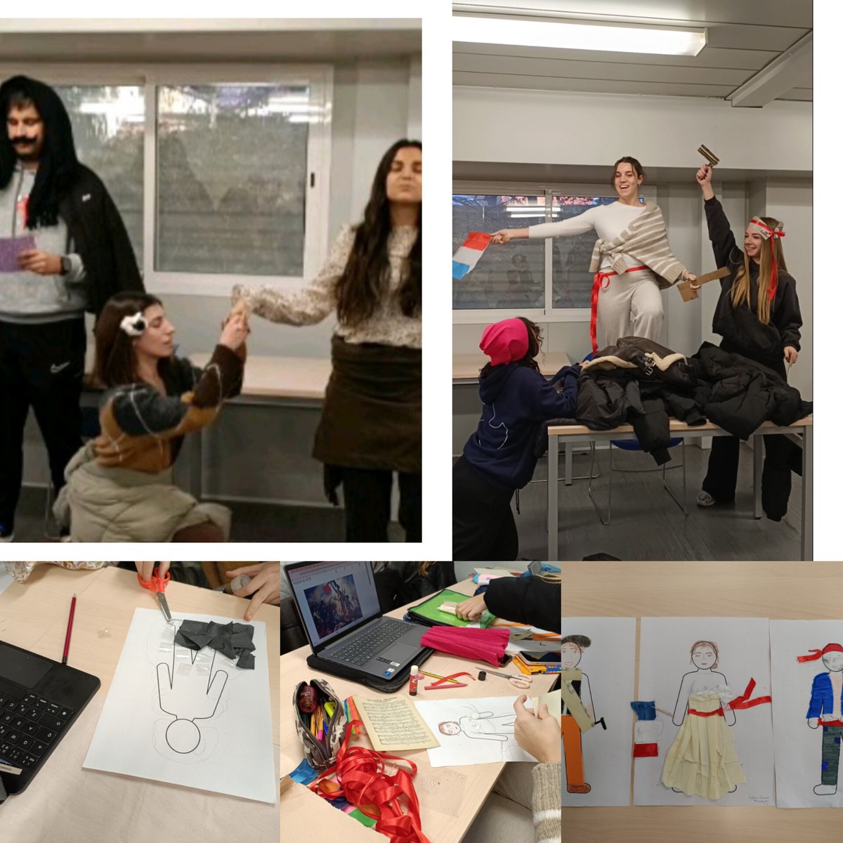 Cuadros vivientes y transversalidad en didáctica de ciencias sociales <a href="/FacEducacionUAH/">Fac. Educación UAH</a> <a href="/vilar_la/">Lara Vilar</a> contexto histórico y geográfico, personajes,materiales reciclados y  dramatización