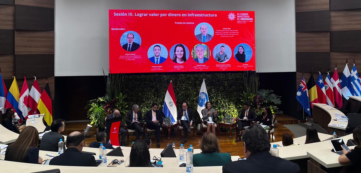 TUACOECD's tweet image. Speaking at today's @OECD LAC Ministerial in Paraguay, TUAC General Secretary @V_Nilsson called to:  

🔹Strengthen Responsible Business Conduct  
🔹Tackle informality &amp;amp; inequality 
🔹Ensure countries adhere to &amp;amp; implement the OECD Guidelines on MNEs  

#RBC #LAC @OECD_LAC