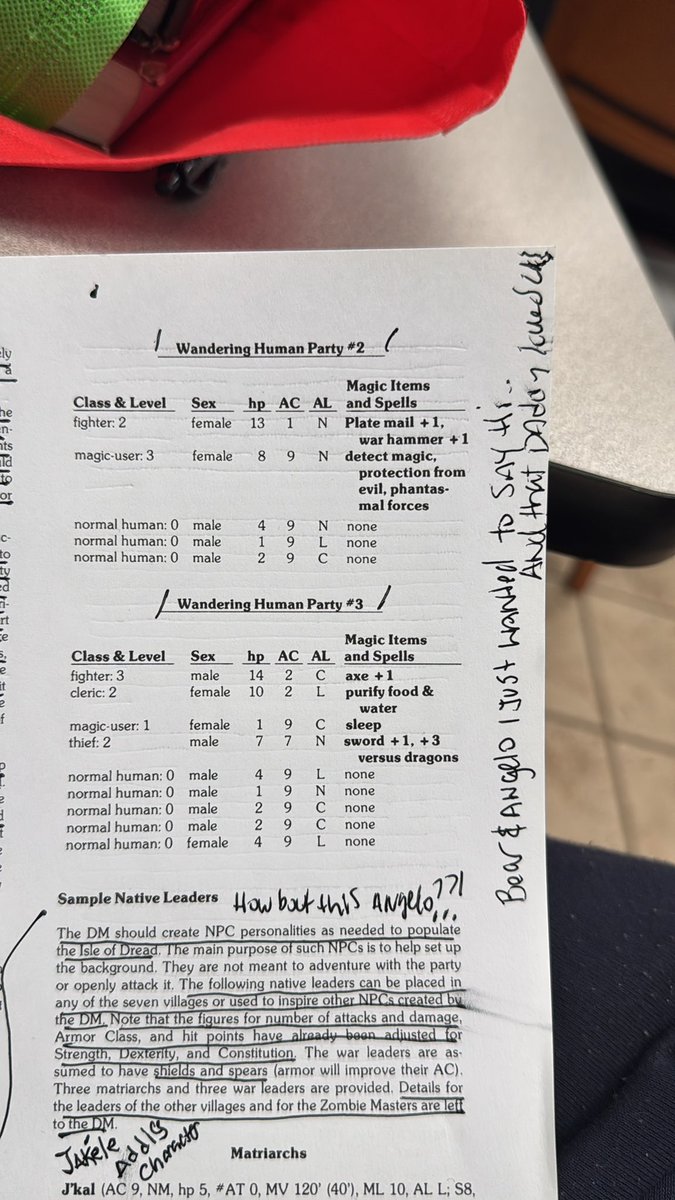 See what I wrote a little note for bear and Angelo carefully placed somewhere in the d&amp;d module for 20 yrs from now. So they know daddy loves them!! <a href="/Adele/">Adele</a>  <a href="/KateWinsletGHF/">GoldenHatFoundation</a>