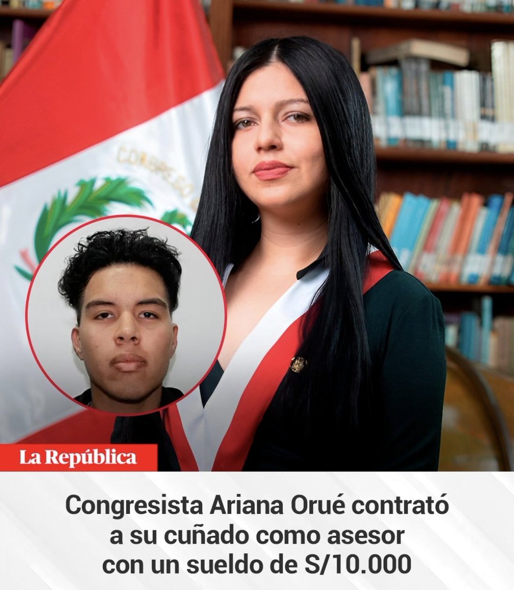 Y averigüen qué hacía el cuñadito de la pepeLunista, Ariana Orué.
Puro estiércol en el parlamento!!!! 💩💩