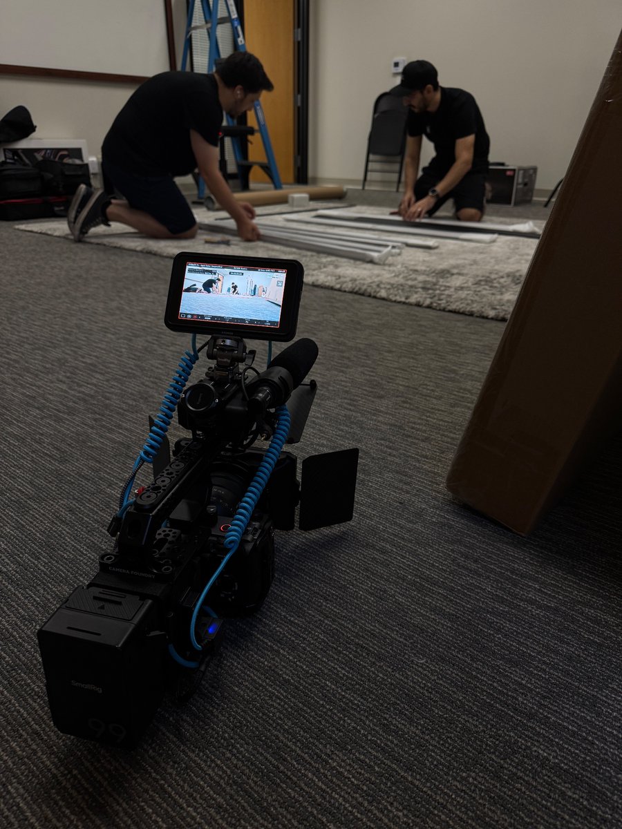 Filming day with <a href="/Jatodaro/">Joseph Todaro</a> and <a href="/thatjustinjones/">Justin Jones</a> for the new Framer Academy Studio