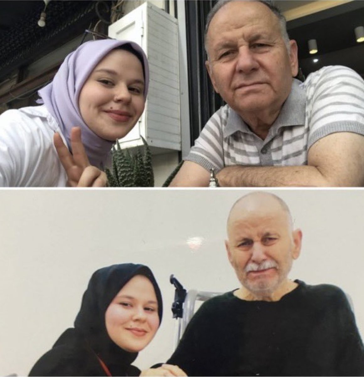 Alzheimer hastası babası İbrahim Güngör’ün cezaevindeki durumuna dikkat çekmek isteyen Sueda Güngör,kısa süre sonra kendisi de tutuklandı.Babası hapiste hayatını kaybederken,Sueda Güngör ise İzmir’de arkadaşlarıyla kaldığı ev gerekçesiyle cezaevine gönderildi.
#KHKlarİptalEdilsin