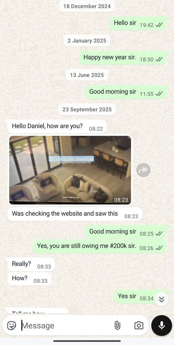 Danzeusreal's tweet image. Work with this my Nigerian living in United States client around the time last year, We agreed on #700k and he deposited #500k on a project.
I deliver with the hope he will send the balance because of our cordial relationship, he just ghosted me and after like 9 months I just had…