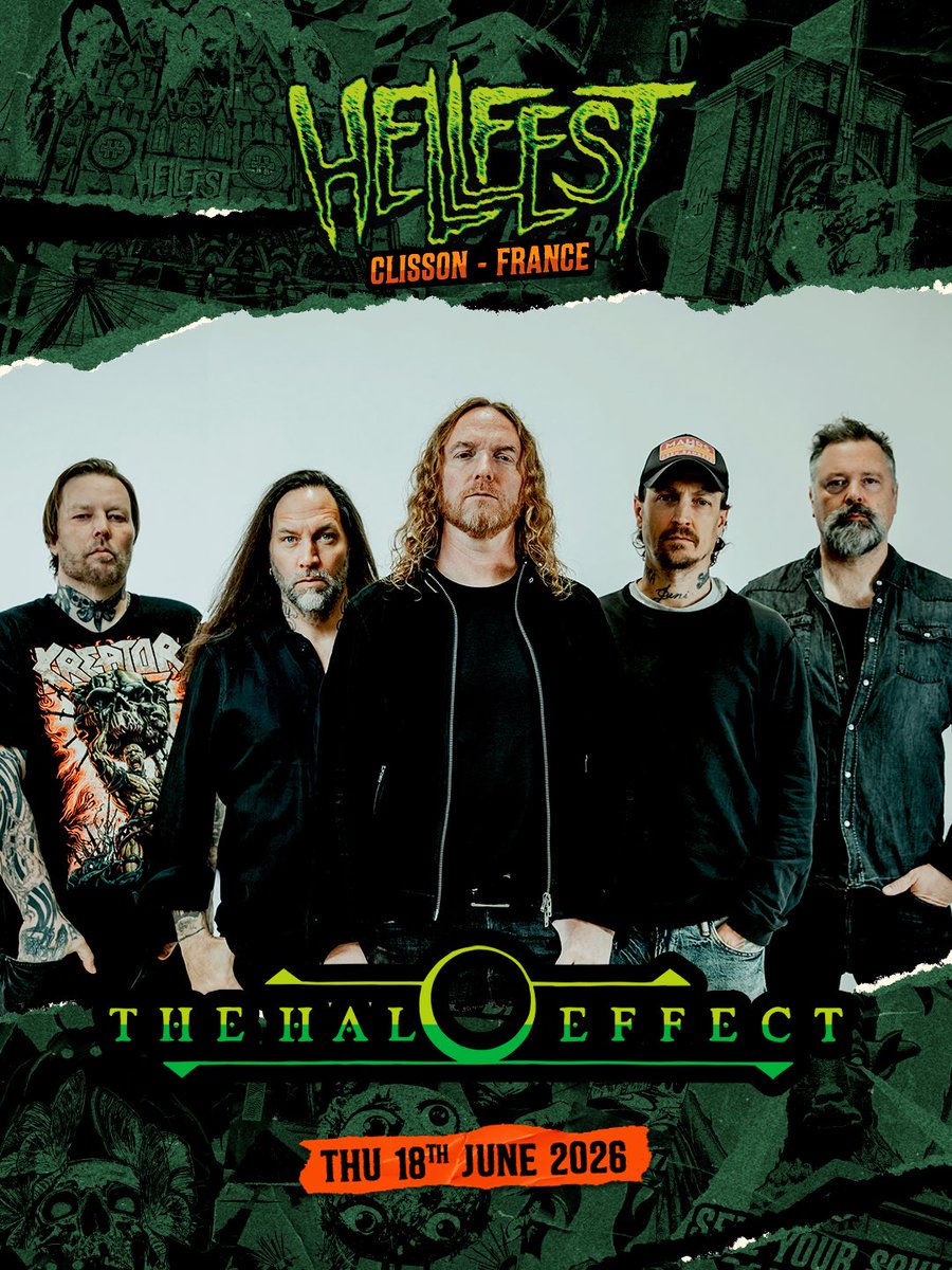 thehaloeffectse's tweet image. Halos of @hellfestopenair - we can’t wait to see you next year! 🤘💚

#hellfest #thehaloeffect