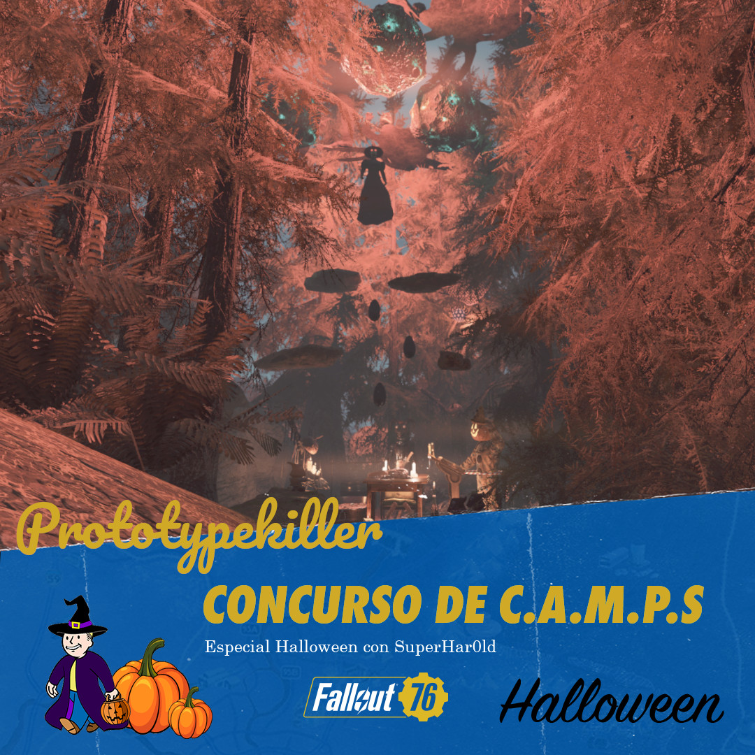 🎃 ¡CONCURSO DE C.A.M.P.s DE HALLOWEEN! 🎃
Tras revisar todas las valoraciones del jurado, estos son los ganadores 👇
🥇 Prototypkiller 🥈 LumberJack 🥉 Dario
Mil gracias a @Oskar1up y <a href="/bethesda_ESP/">Bethesda Español</a> por formar parte de esto ❤️. Pronto video de Los CAMPs