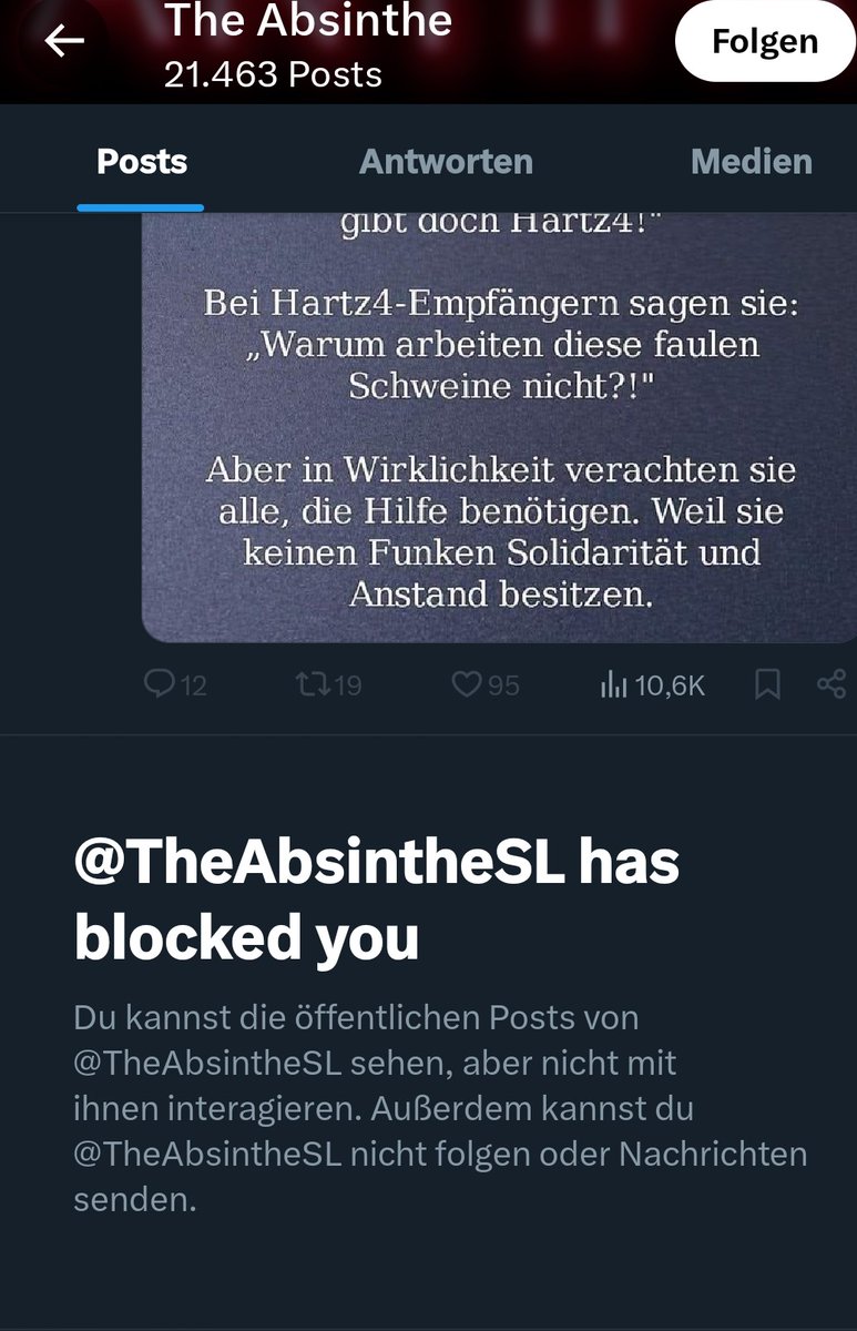 Mit was habe ich denn nun einen Antifa Fan verärgert🤔