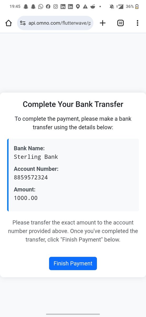 alone2992's tweet photo. @UTDPunter 8859572324
Sterling Bank

@UTDPunter https://t.co/K0kvg5rG1K