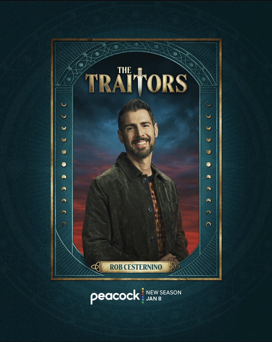 AMikeBloomType's tweet image. Still surreal to see this man, one of the biggest game-changers in the world of reality TV (both in terms of strategy and media), getting the chance to return to our screens after two decades, two children, and 2 million podcasts

January 8 cannot come soon enough! #TheTraitorsUS