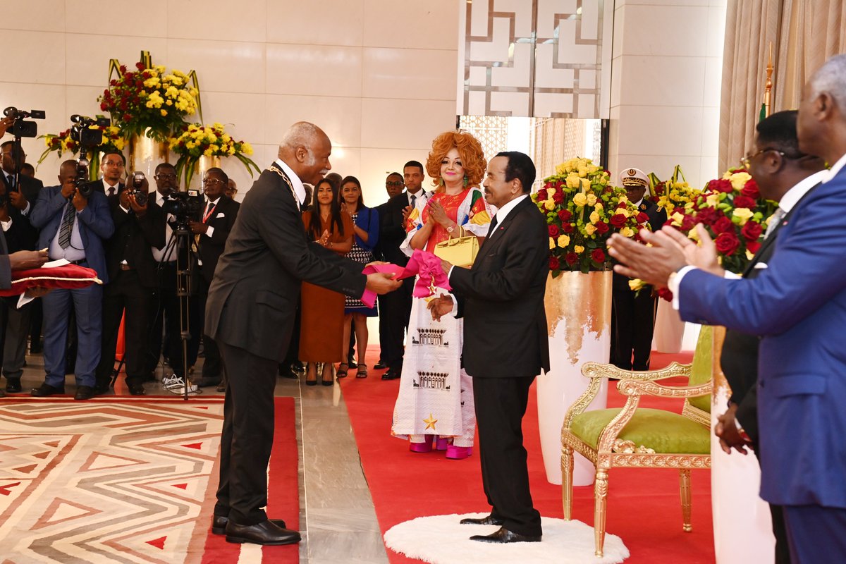 PR_Paul_BIYA's tweet photo. I urge you all to take part in this worthy cause. Electioneering for the post of president is past and gone. It is now time to get together.
#Biya2025
#PaulBiya
#Cameroun https://t.co/bU1MQBI2Gl